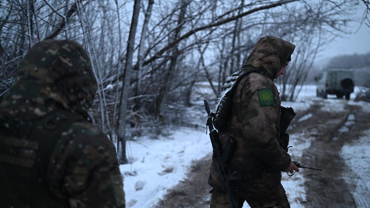 Российские военнослужащие в зоне специальной военной операции
