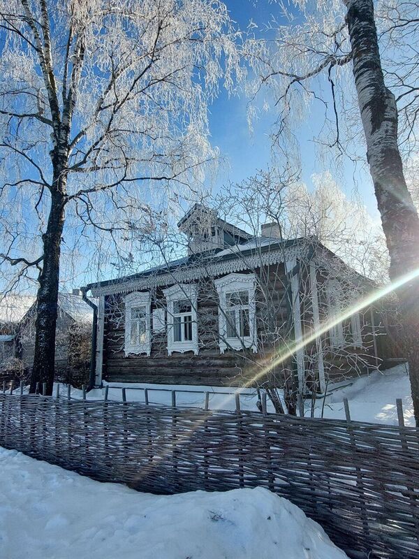 Дом Сергея Есенина, село Константиново, Рязанская область. Автор фотографии: Лариса
