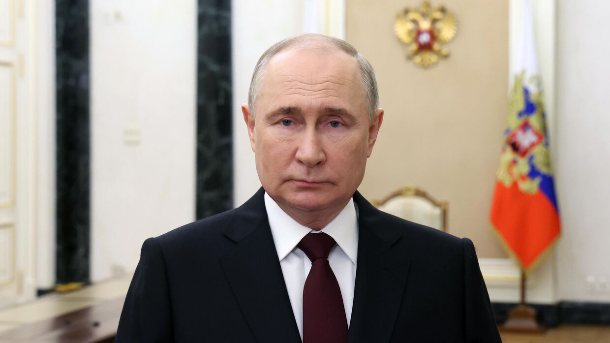 Президент РФ В. Путин обратился к участникам Всероссийского женского форума