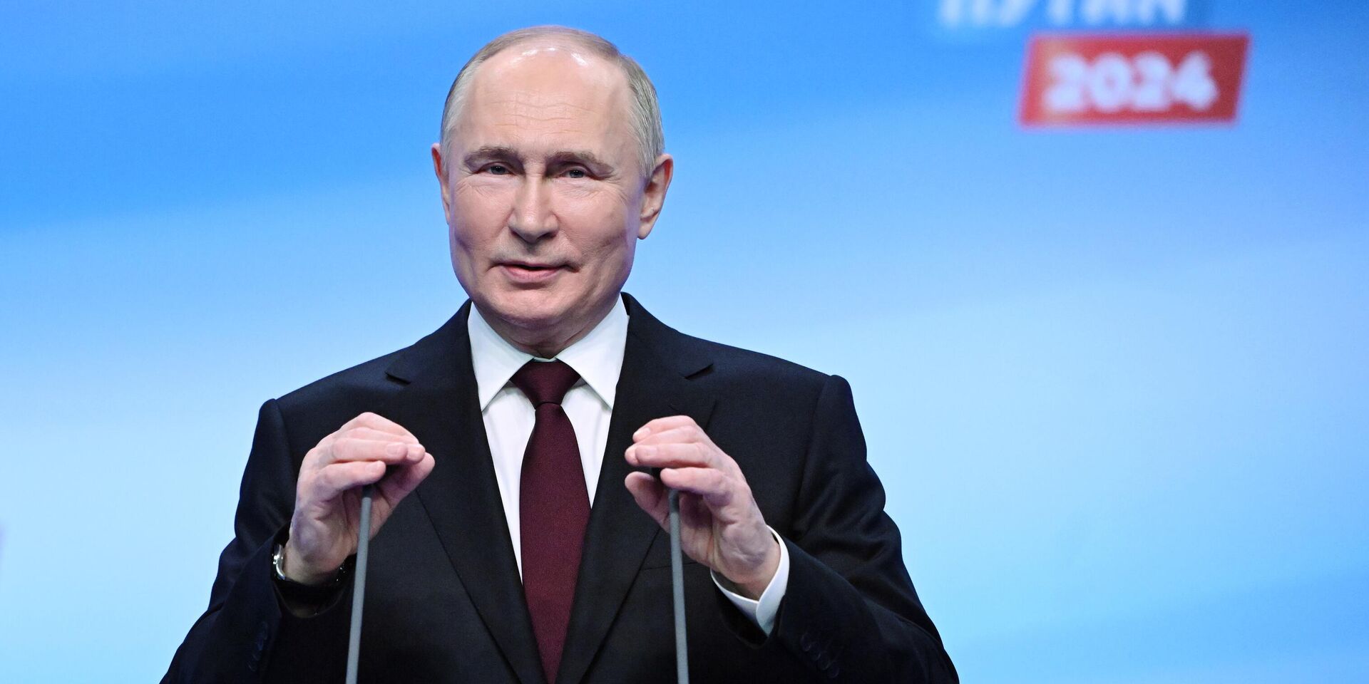 Владимир Путин встретился с доверенными лицами в избирательном штабе 18 марта 2024 года - ИноСМИ, 1920, 18.03.2024