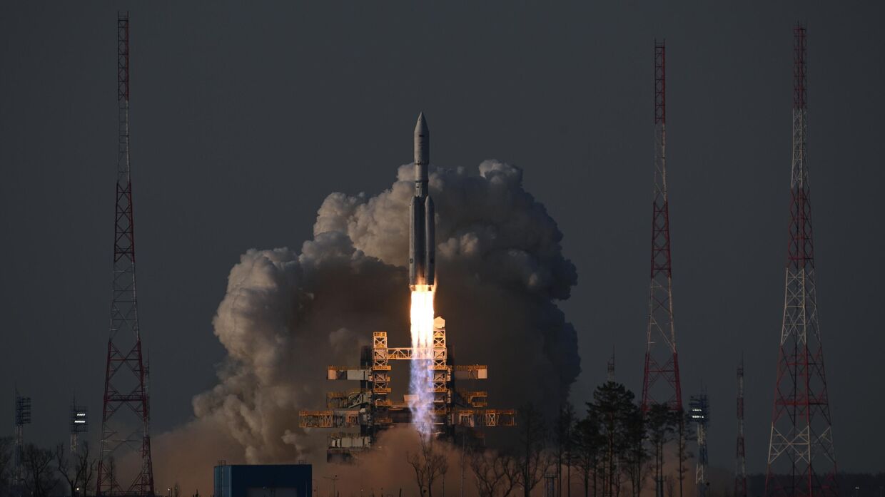 Первый запуск ракеты Ангара-А5 с космодрома Восточный