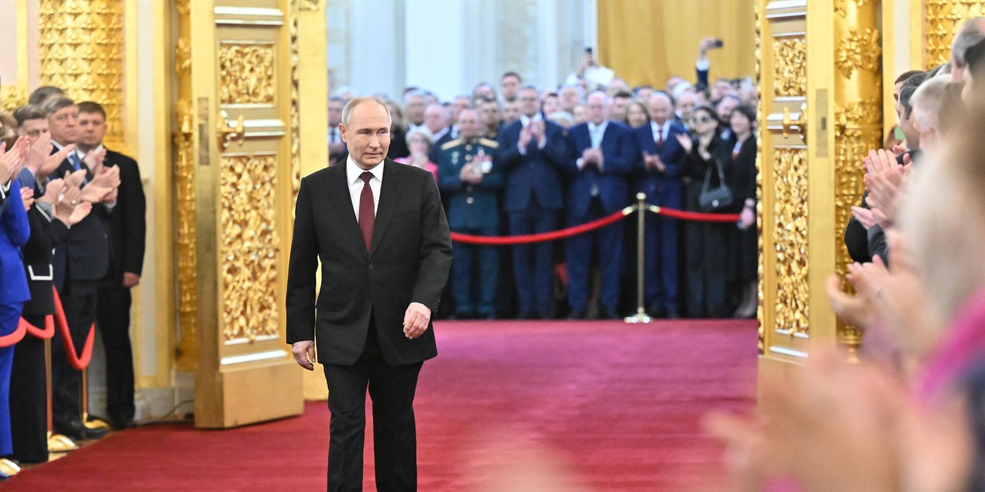 Инаугурация президента РФ Владимира Путина - ИноСМИ, 1920, 08.05.2024