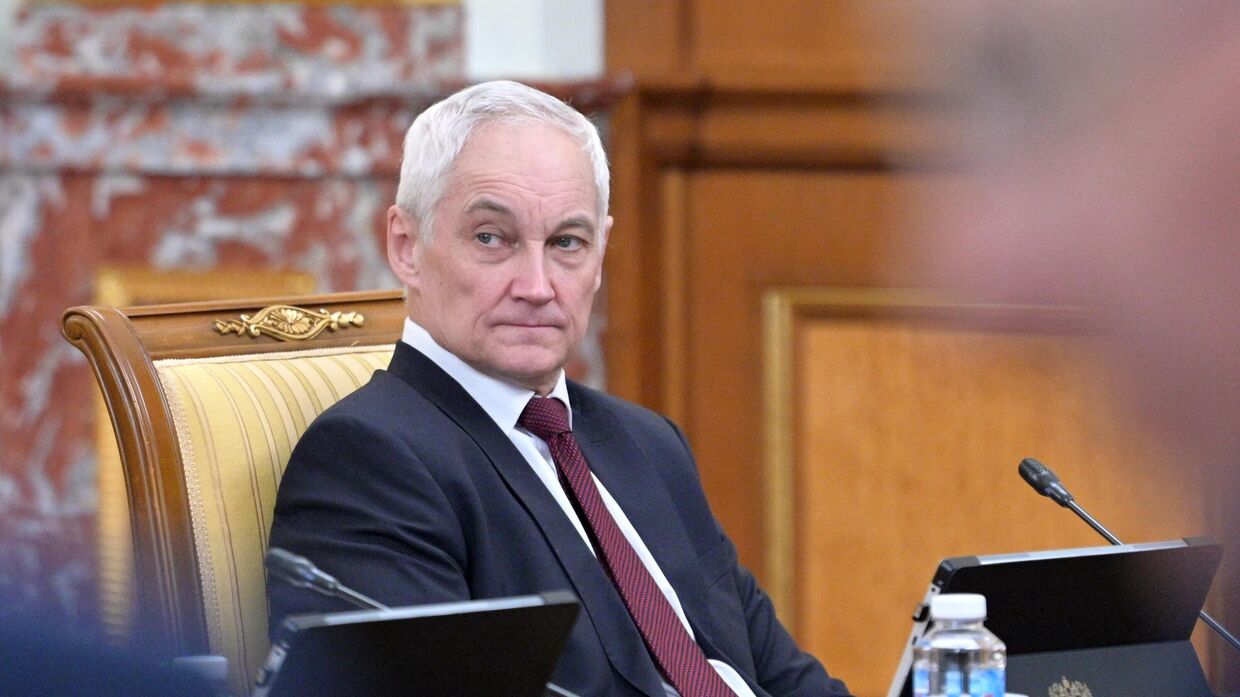 Первый заместитель председателя правительства РФ Андрей Белоусов 