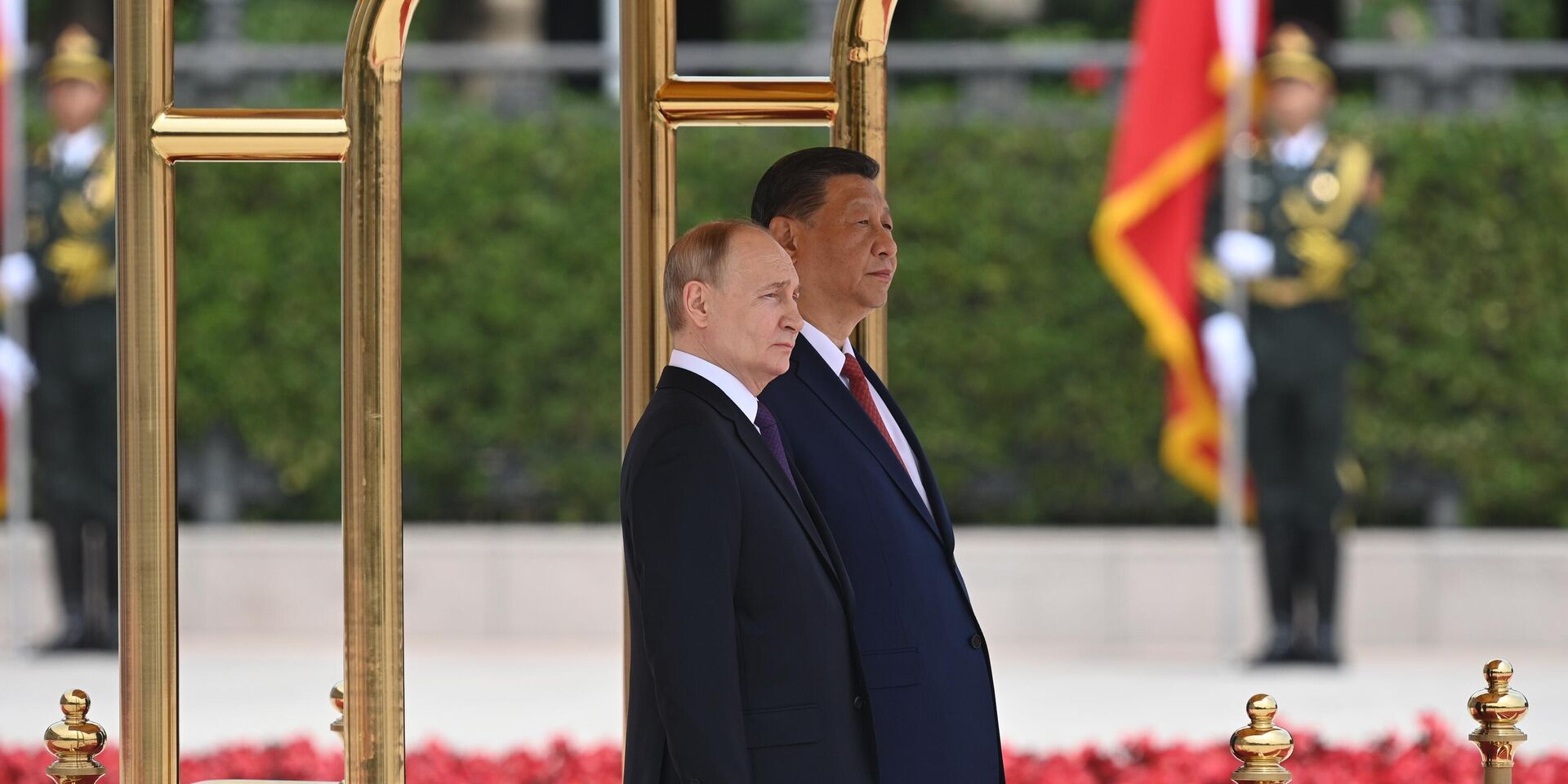 Президент Владимир Путин прибыл в Китай с официальным визитом - ИноСМИ, 1920, 18.05.2024