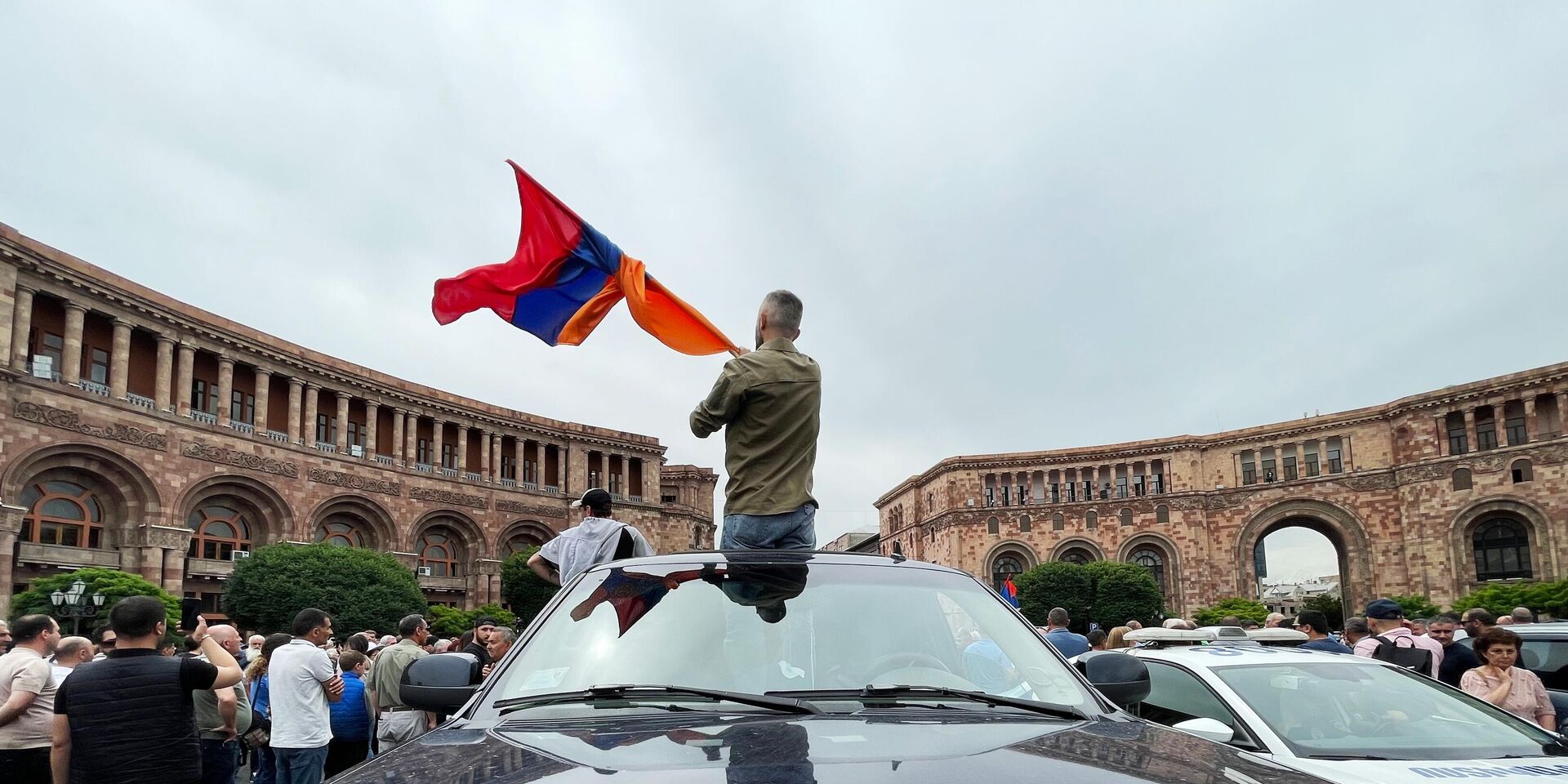 Акция протеста в Ереване - ИноСМИ, 1920, 14.04.2026