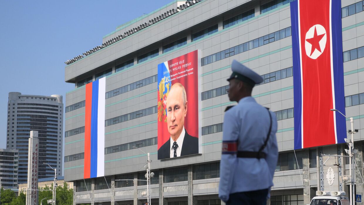 Пхеньян перед визитом президента РФ Владимира Путина 