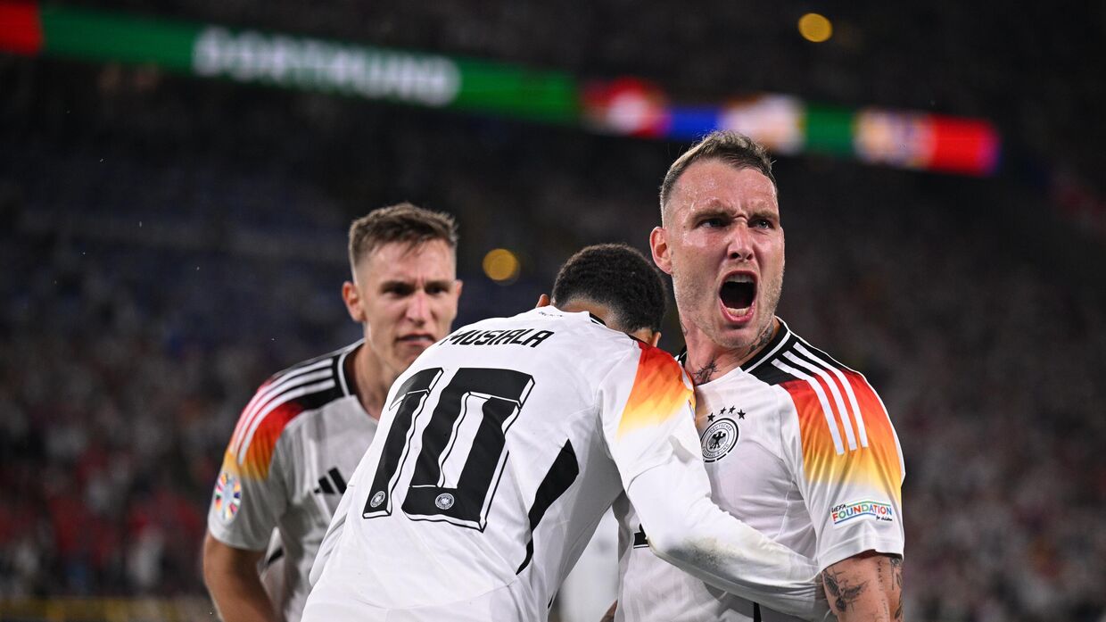 УЕФА ЕВРО-2024. Матч Германия - Дания