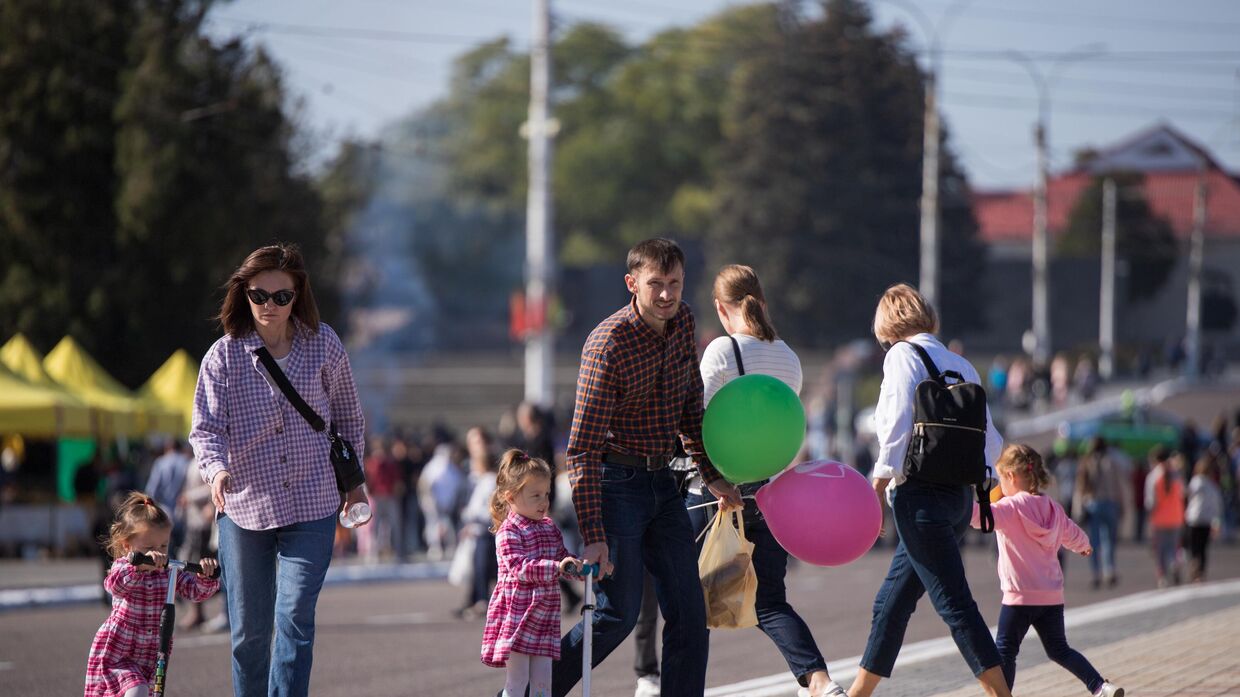 Празднование Дня города в Тирасполе