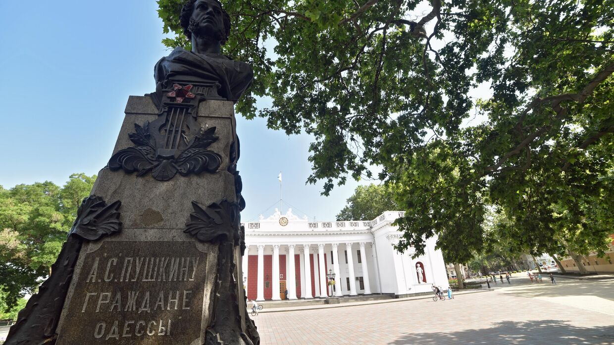 Памятник Пушкину в Одессе