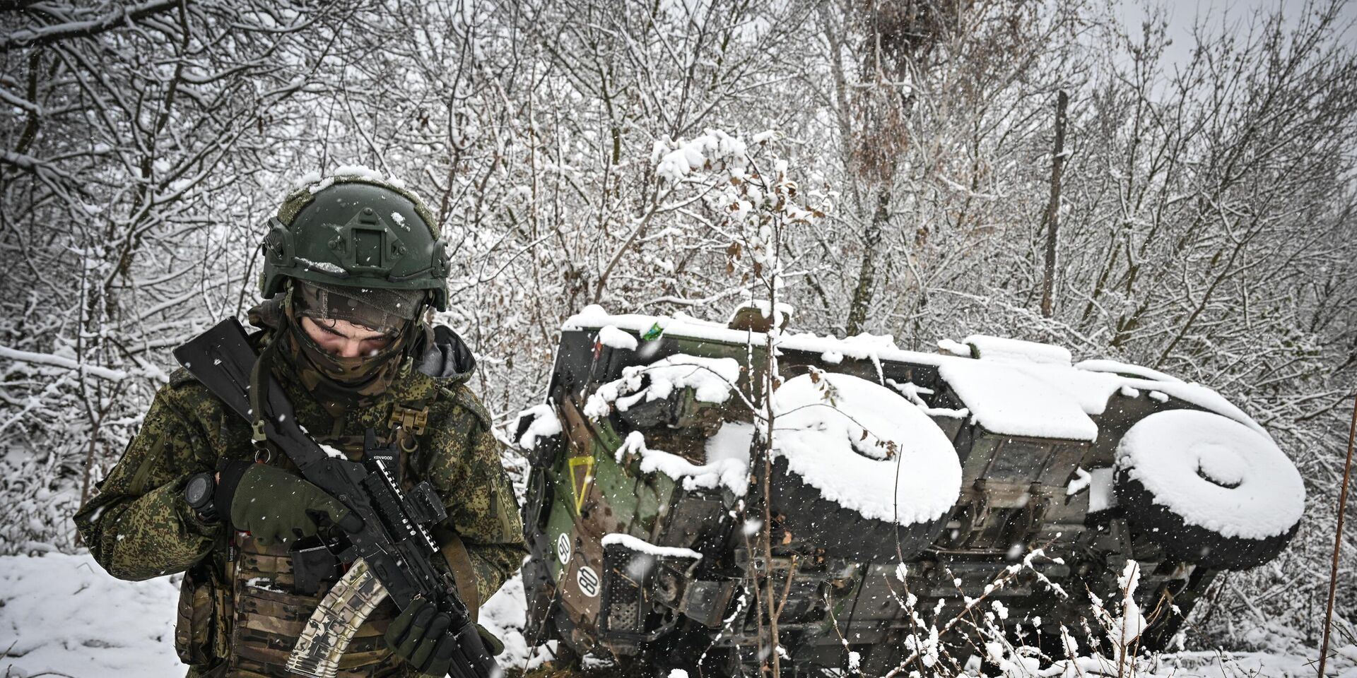 Военнослужащие батальонно-тактической группы Каштана спецназа Ахмат - ИноСМИ, 1920, 25.11.2024