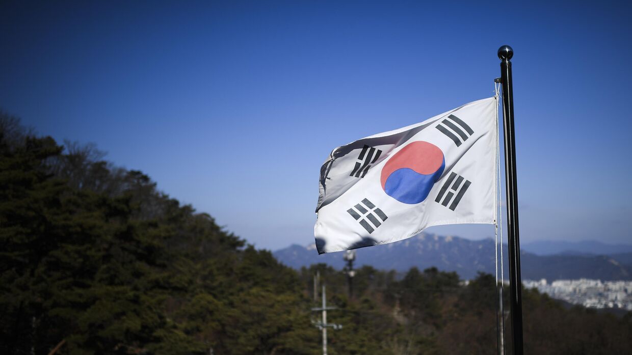 флаг республики корея