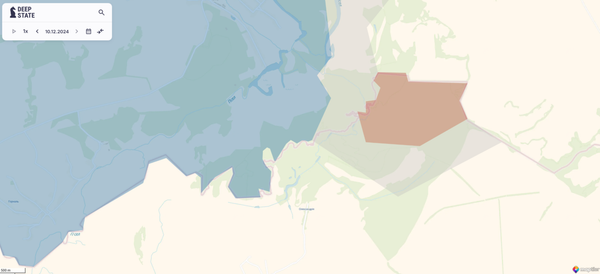 Обстановка около Александрии (Фото: DeepStateMAP)