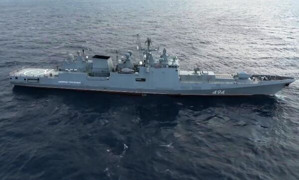 Учения ВМФ России на базе в Тартусе