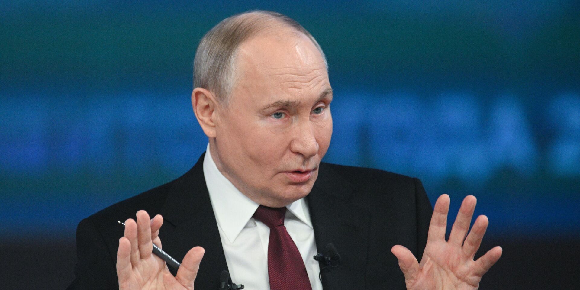 Итоги 2024 года с Владимиром Путиным - ИноСМИ, 1920, 07.03.2025