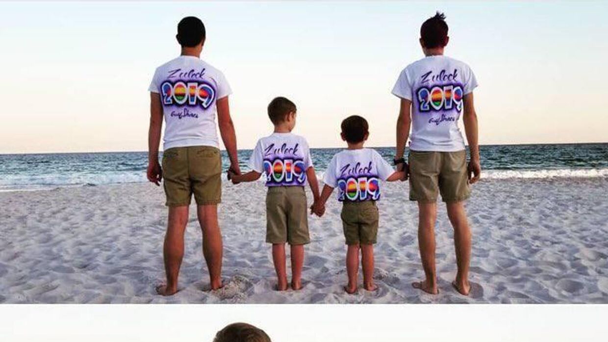 Уильям и Закари Зулок из США, осужденные за сексуальное насилие над сыновьями, и их приемные дети. Фото из соцсетей.