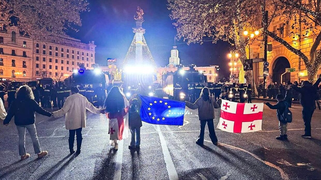 Президент Саломе Зурабишвили выступила на митинге в Тбилиси