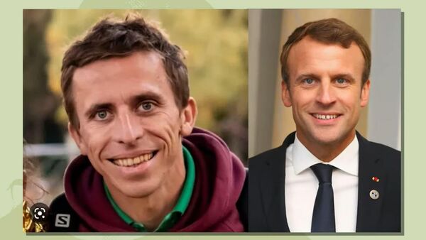 Фотография Жана-Жака и Эммануэля Макрона (2 часть)