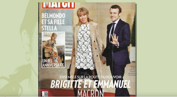 Эммануэль и Брижит Макрон на обложке французского журнала Эммануэль и Брижит Макрон на обложке французского журнала