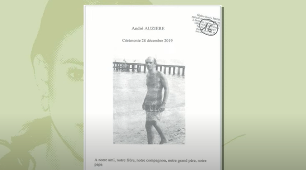 Буклет с некрологом А. Озьера