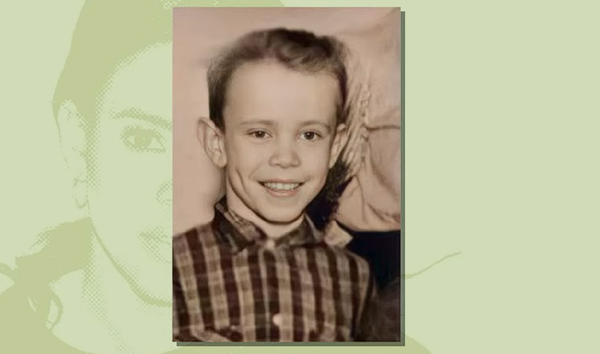 Ж.- М. Троньё в детстве, кадр из видео Ж.- М. Троньё в детстве, кадр из видео