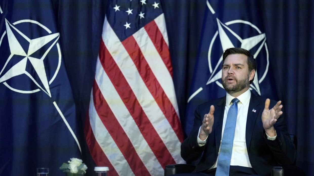 Вице-президент США Джей Ди Вэнс