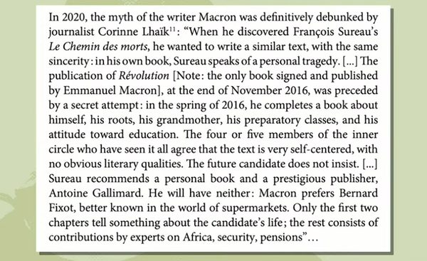 Фрагмент из статьи К. Лаик Фрагмент из статьи К. Лаик