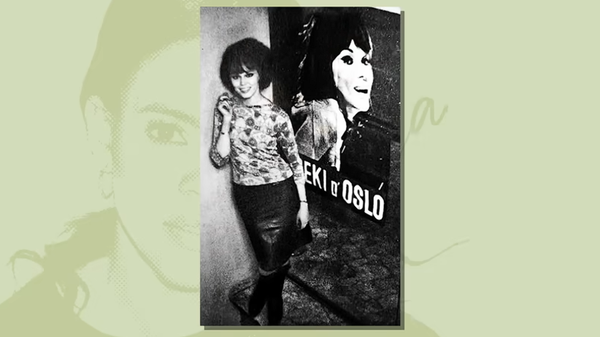 Peki d'Oslo - Amanda Lear, кадр из видео