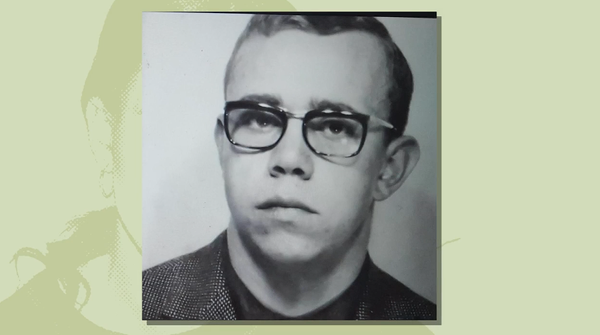 Фото Ж.-М. Троньё в возрасте 18 лет, кадр из видео