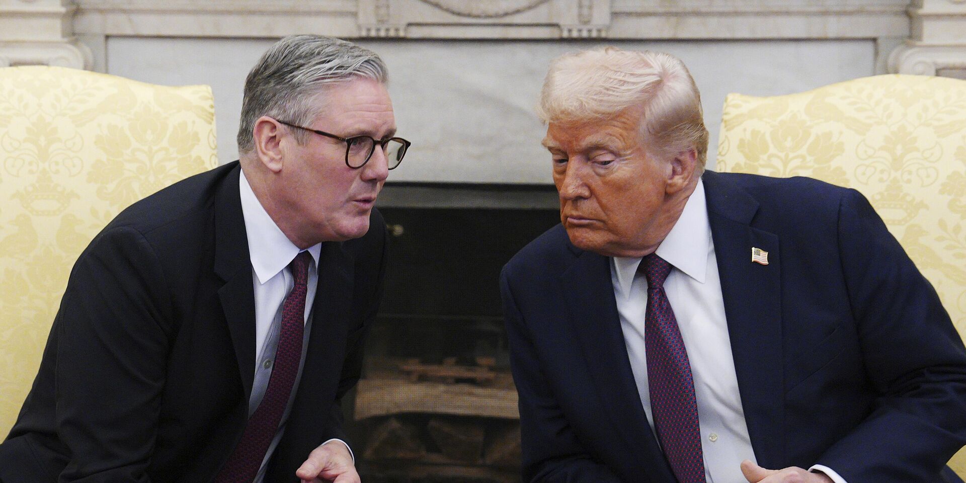 Президент США Дональд Трамп и премьер-министр Великобритании Кир Стармер - ИноСМИ, 1920, 10.04.2026