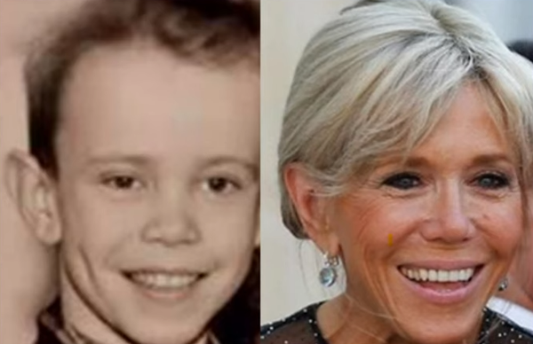 Сравнение ушей Жана-Мишеля и Брижит. Кадр из видео