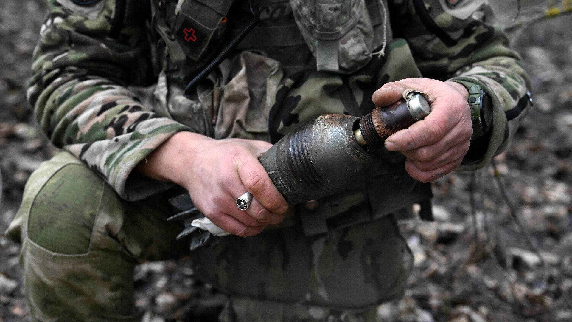 Боевая работа минометного расчета группировки войск Север в Курской области - ИноСМИ, 1920, 15.03.2025