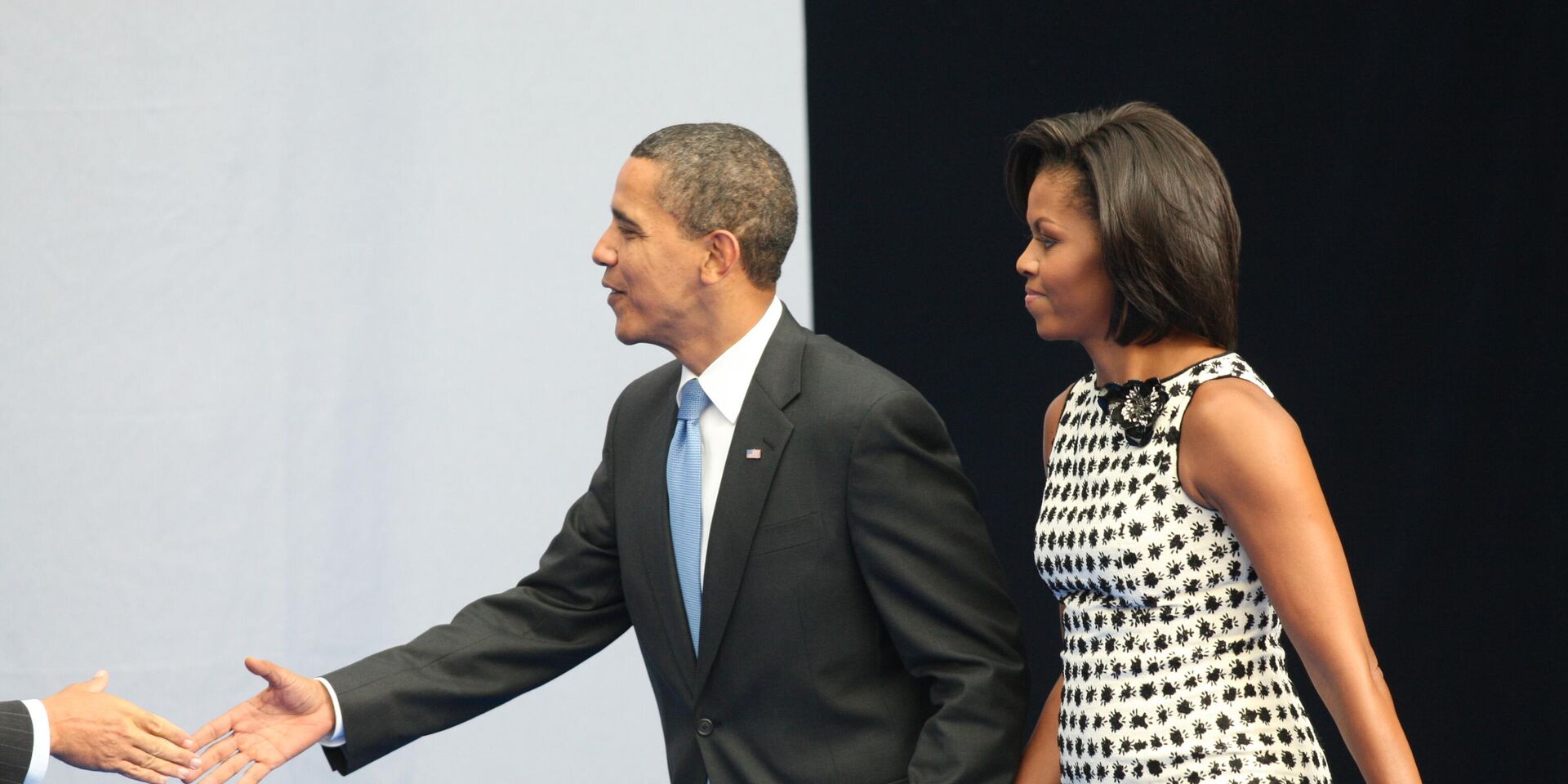 Президент США Барак Обама с супругой Мишель - ИноСМИ, 1920, 11.04.2025