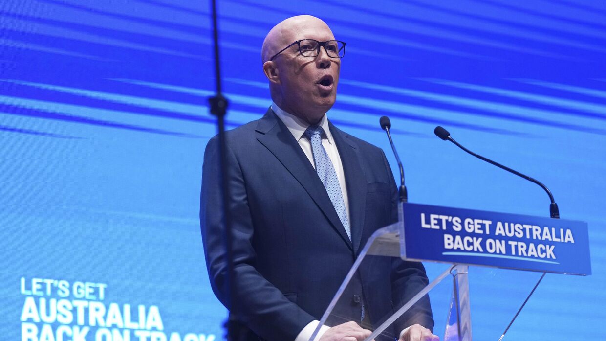 Лидер австралийской Либеральной партии и оппозиции Питер Даттон Лидер австралийской Либеральной партии и оппозиции Питер Даттон