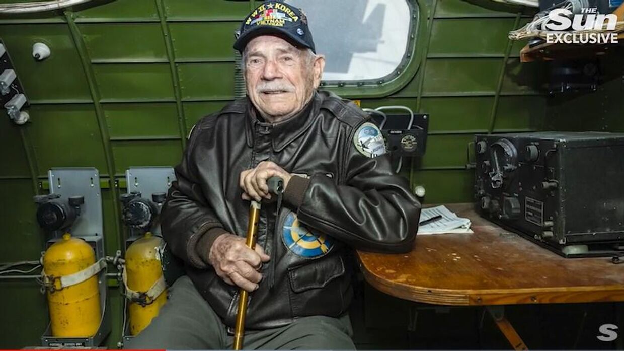 100-летний ветеран Второй мировой войны, американец Джо Питерберс: Я сражался за русских... Я бы сделал все это снова