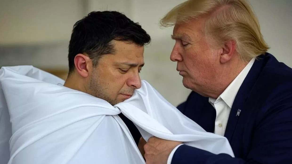 Трамп и Зеленский