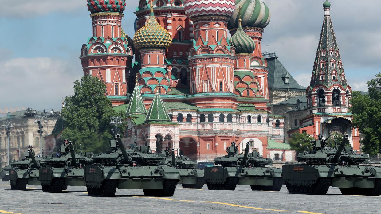 Москва. Военный парад, посвященный 80-летию Победы в Великой Отечественной войне