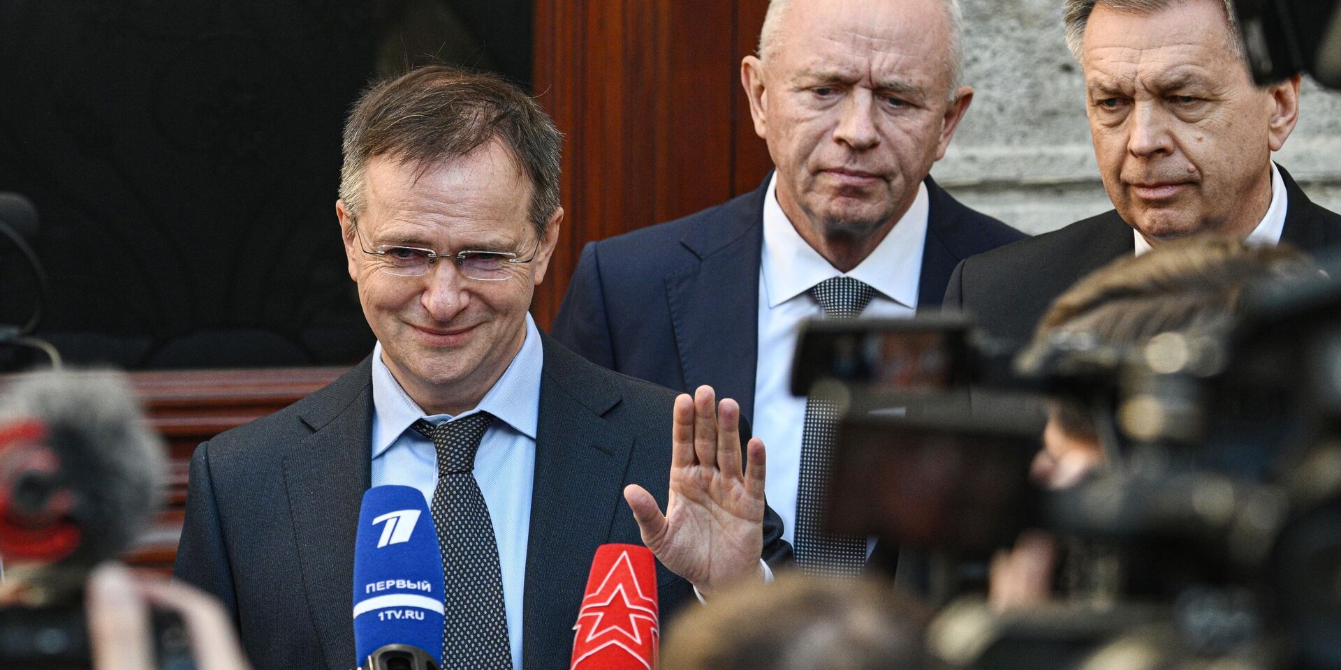 Пресс-конференция российской делегации в Стамбуле - ИноСМИ, 1920, 16.05.2025