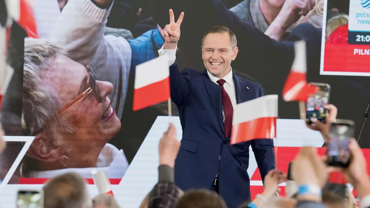 Кандидат в президенты Польши Кароль Навроцкий