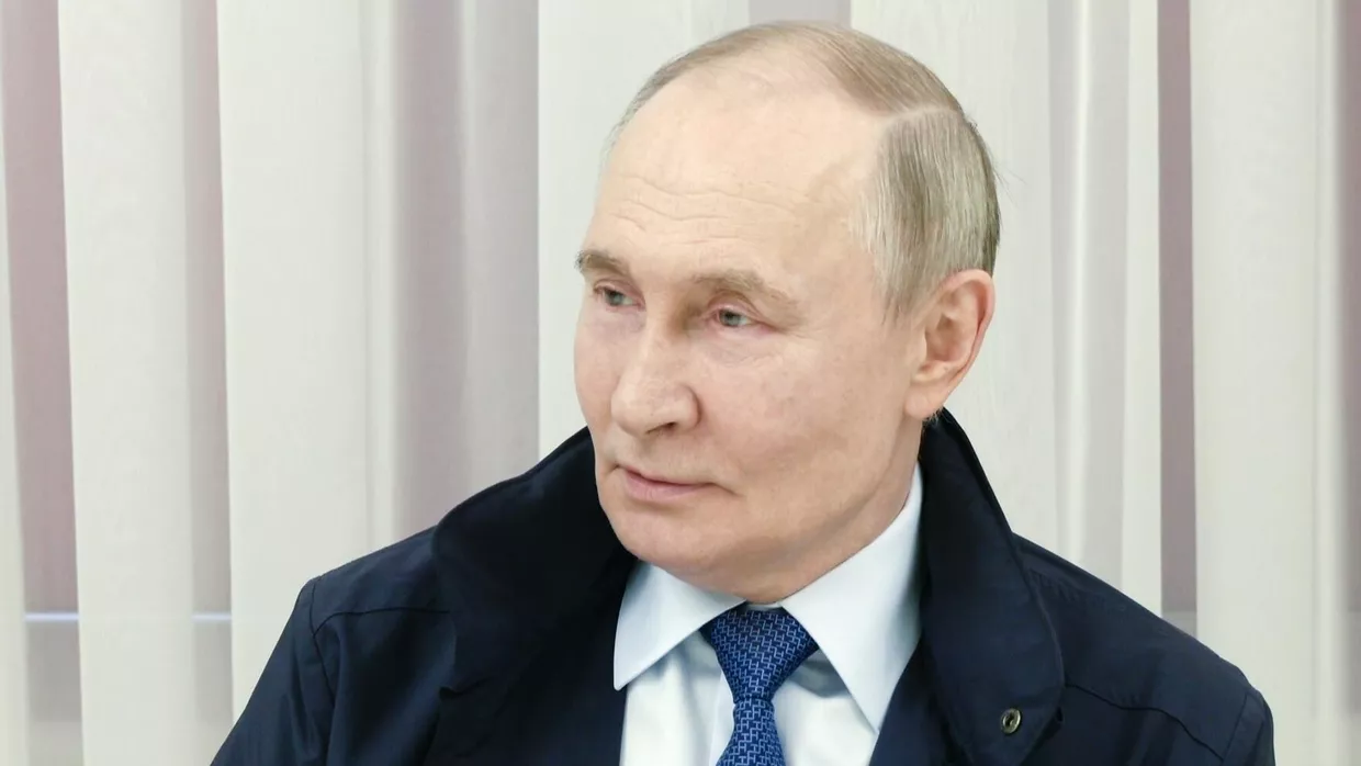Президент Владимир Путин посетил Курскую область