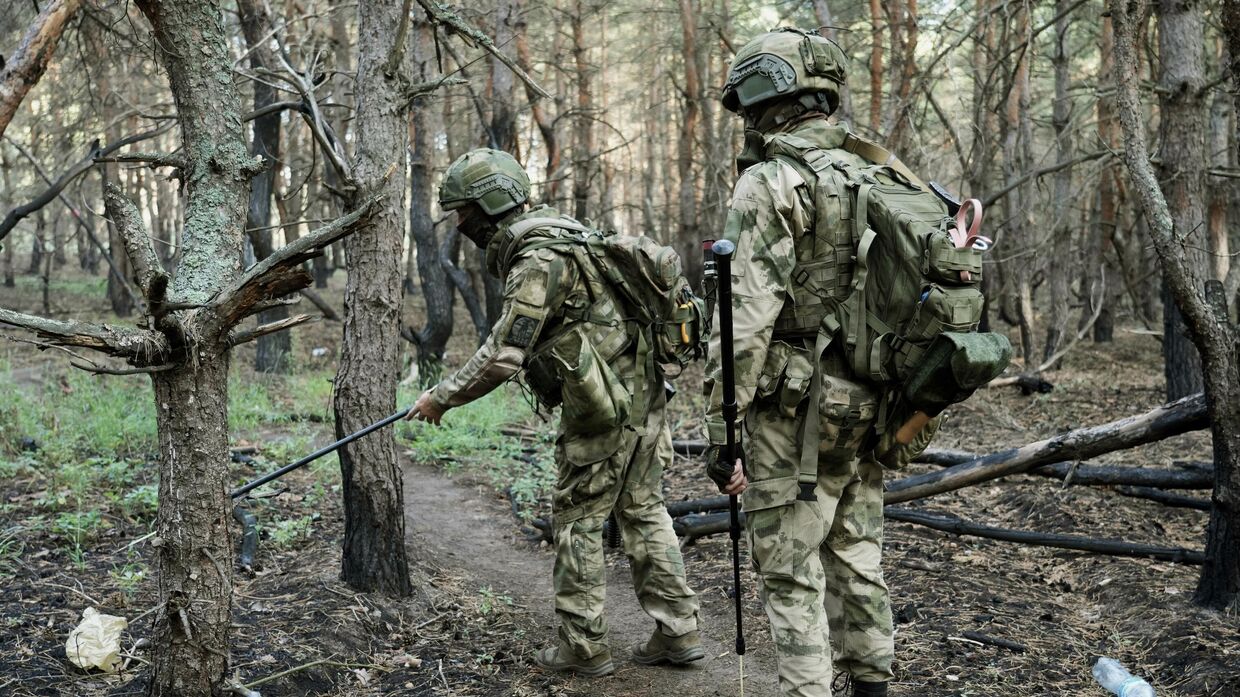 Стальная бригада - спецназ Росгвардии в Харьковской области