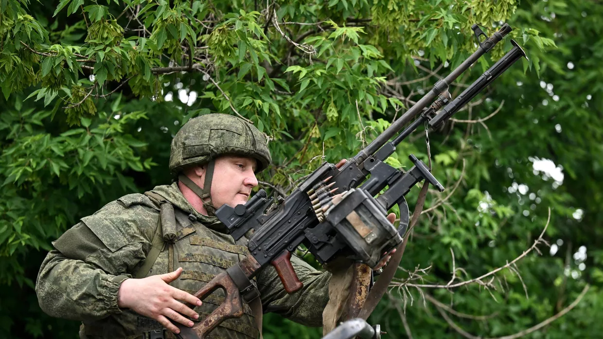 Боевая работа расчета ЗРК ТОР М-1 группировки войск Центр на Красноармейском направлении СВО
