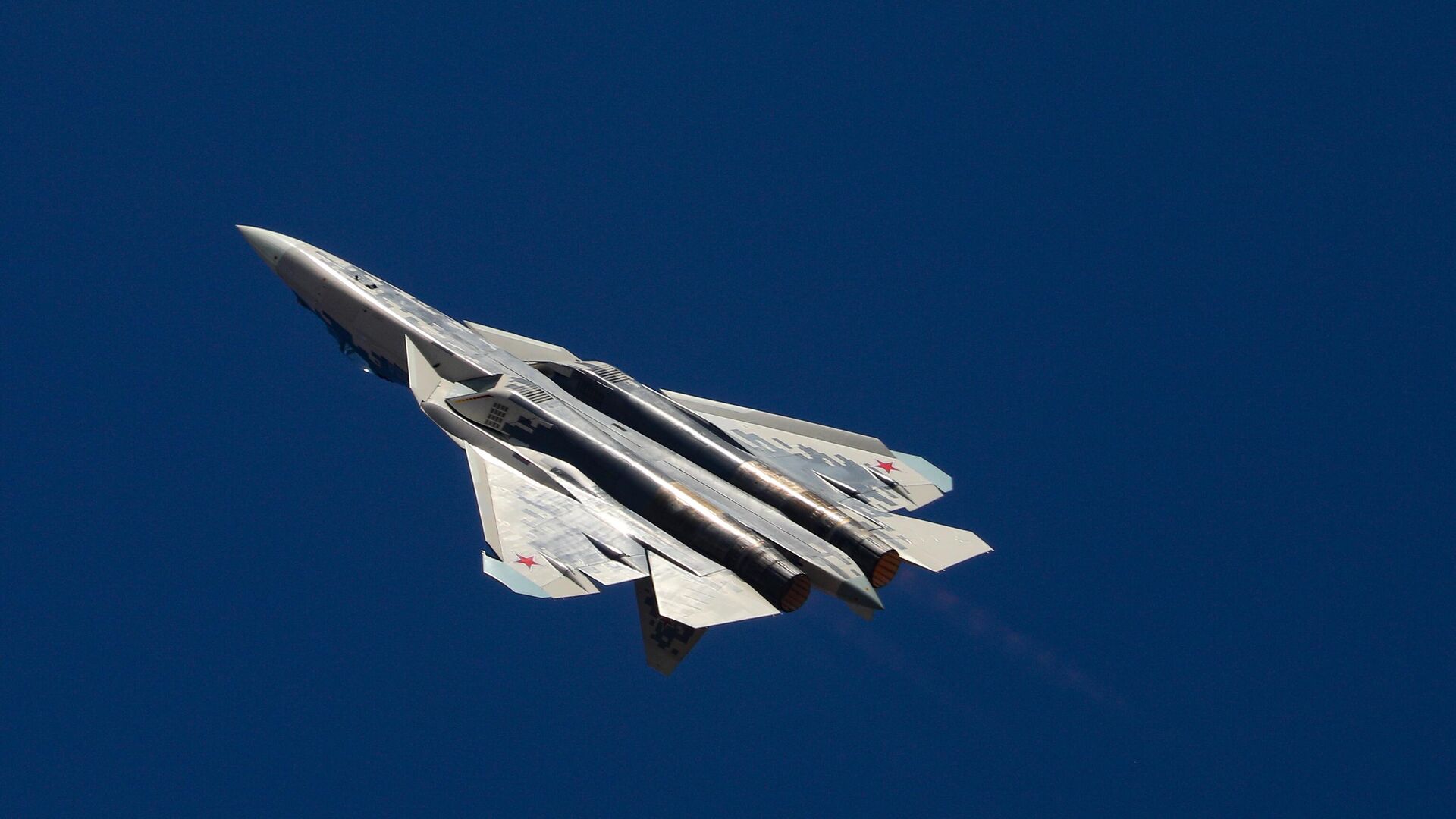 Российский истребитель Су-57 на XV международной выставке авиакосмической техники Aero India 2025 - ИноСМИ, 1920, 16.04.2026