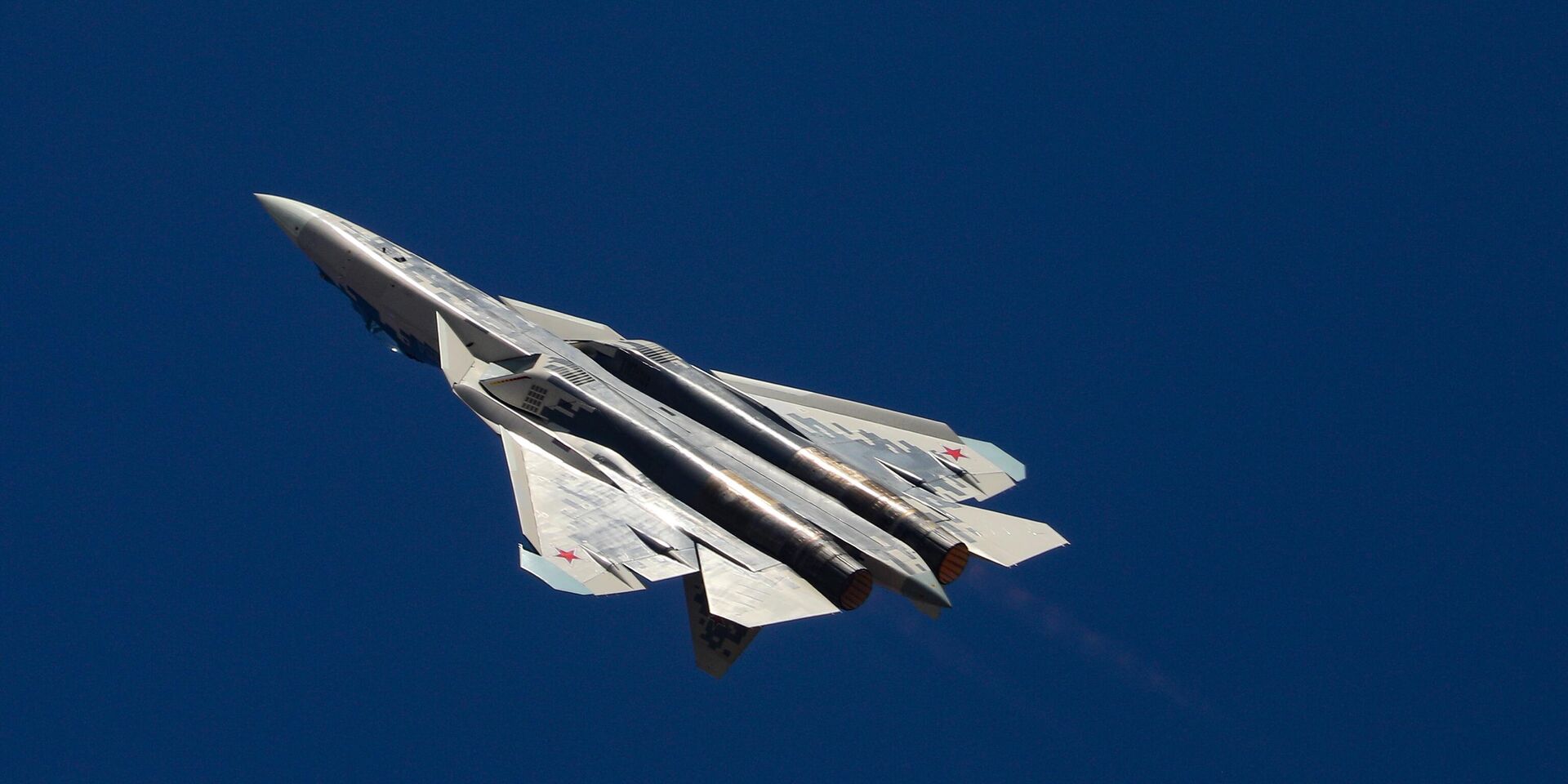 Российский истребитель Су-57 на XV международной выставке авиакосмической техники Aero India 2025 - ИноСМИ, 1920, 03.06.2025