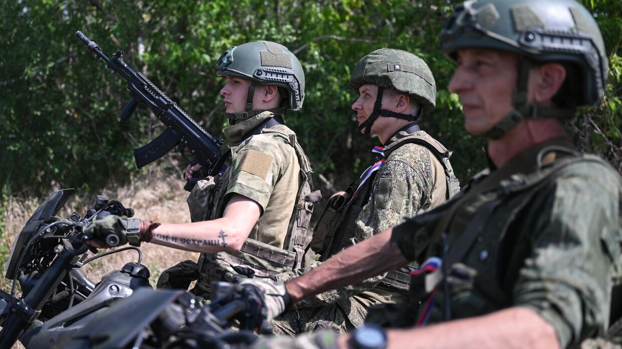 Подготовка штурмовых подразделений группировки войск Центр на полигоне в зоне СВО
