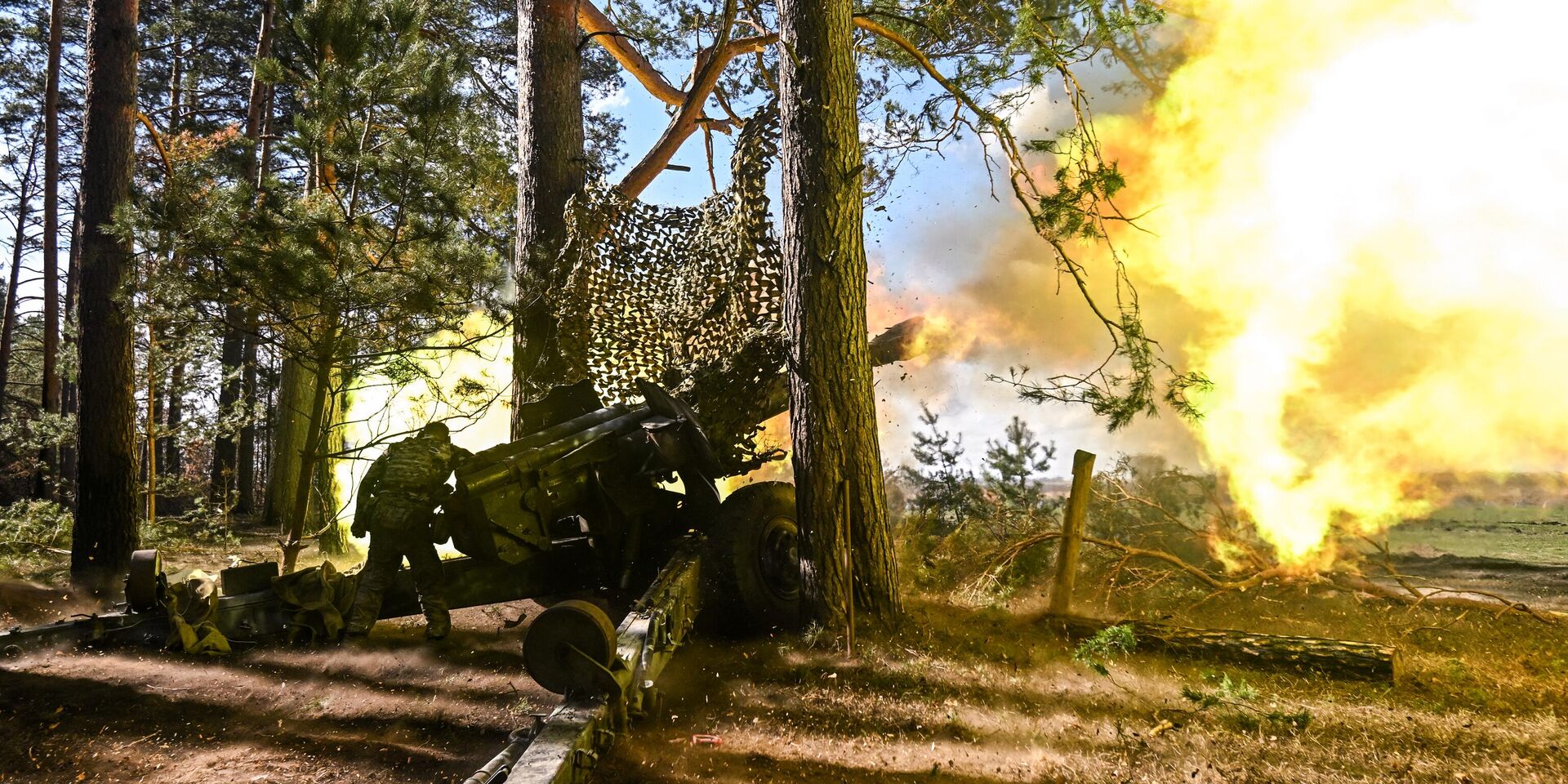 Боевая работа артиллеристов отдельного батальона АрБат в Курской области - ИноСМИ, 1920, 10.06.2025