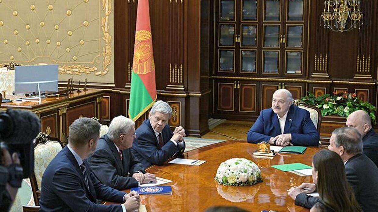Встреча Александра Лукашенко и спецпосланника Трампа Кита Келлога в Минске
