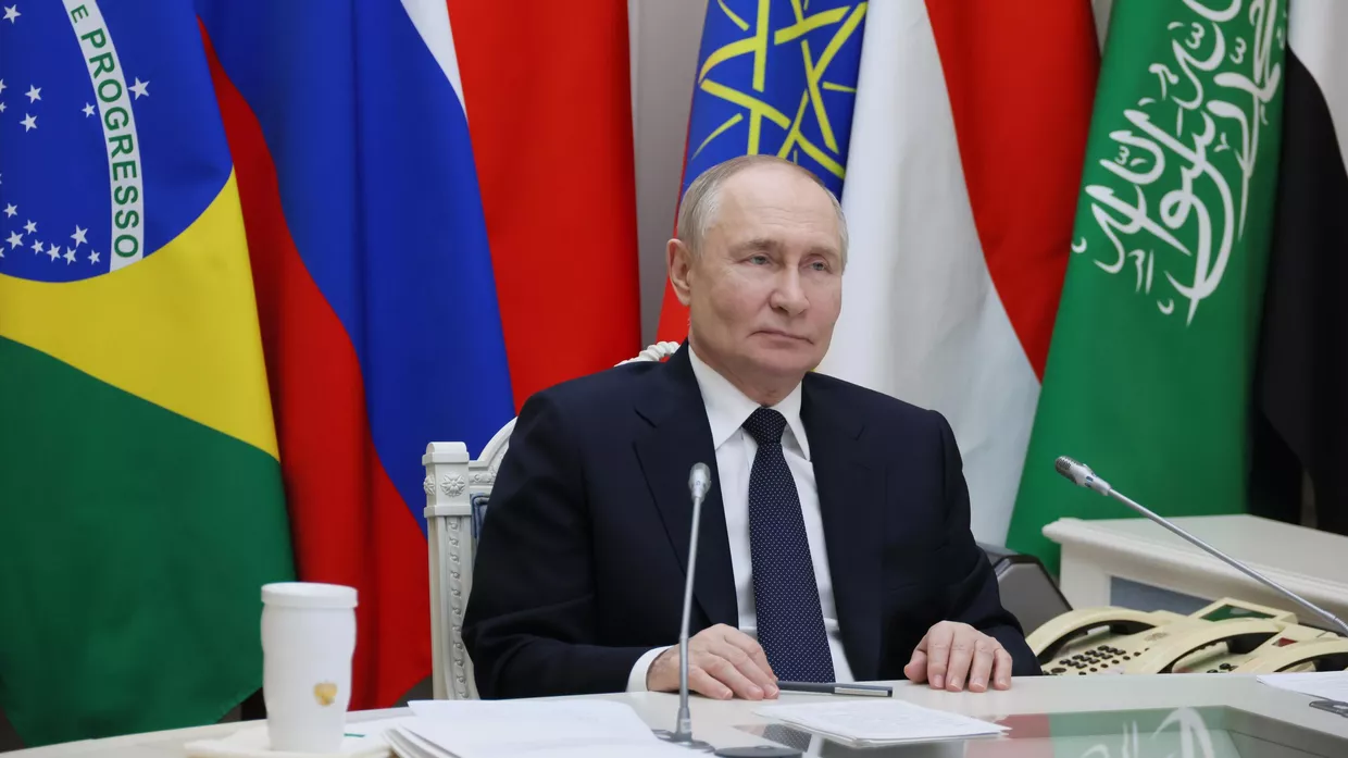 Президент Владимир Путин выступил по ВКС на XVII саммите БРИКС 6 июля 2025 года