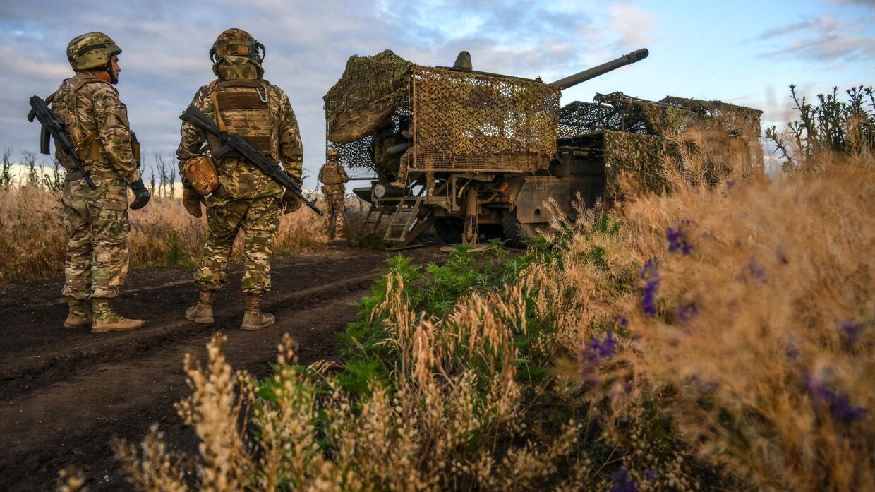 Боевая работа артиллеристов группировки войск Центр на Красноармейском направлении СВО