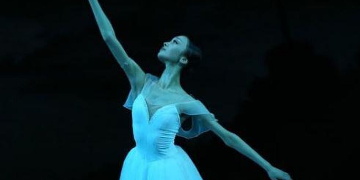 Японская балерина Нагахиса Мэй на сцене Мариинского театра (фото из соцсетей)