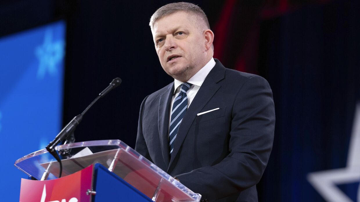Премьер-министр Словакии Роберт Фицо